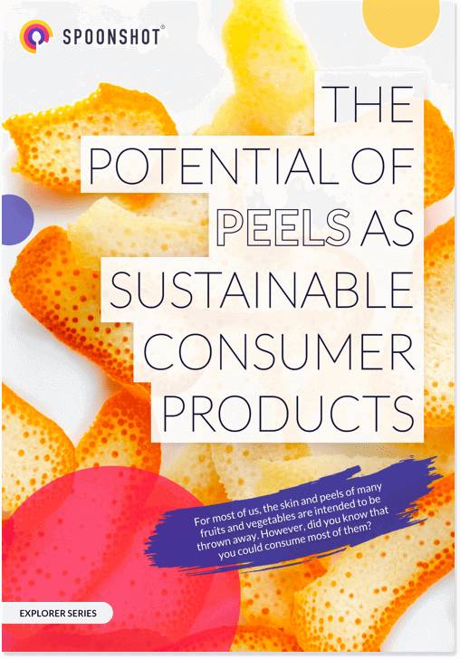 The potential of peels as sustainable consumer products
