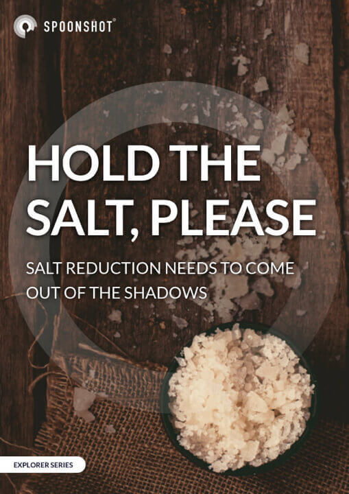 Hold the salt, please: Salt reduction needs to come out of the shadows