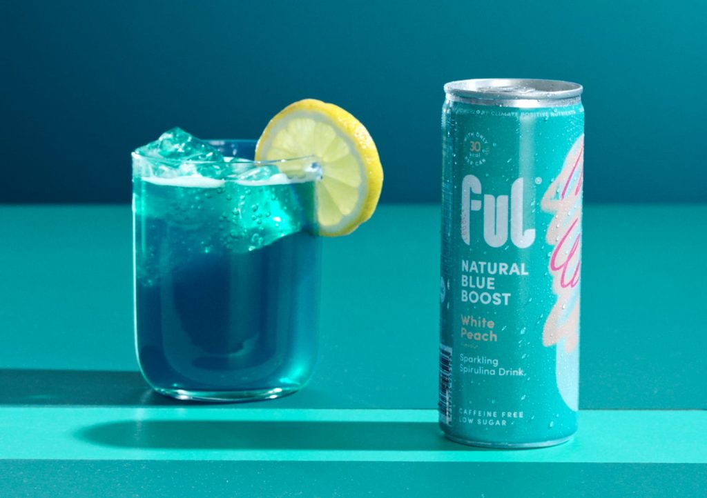 ful foods natural blue boost white peach